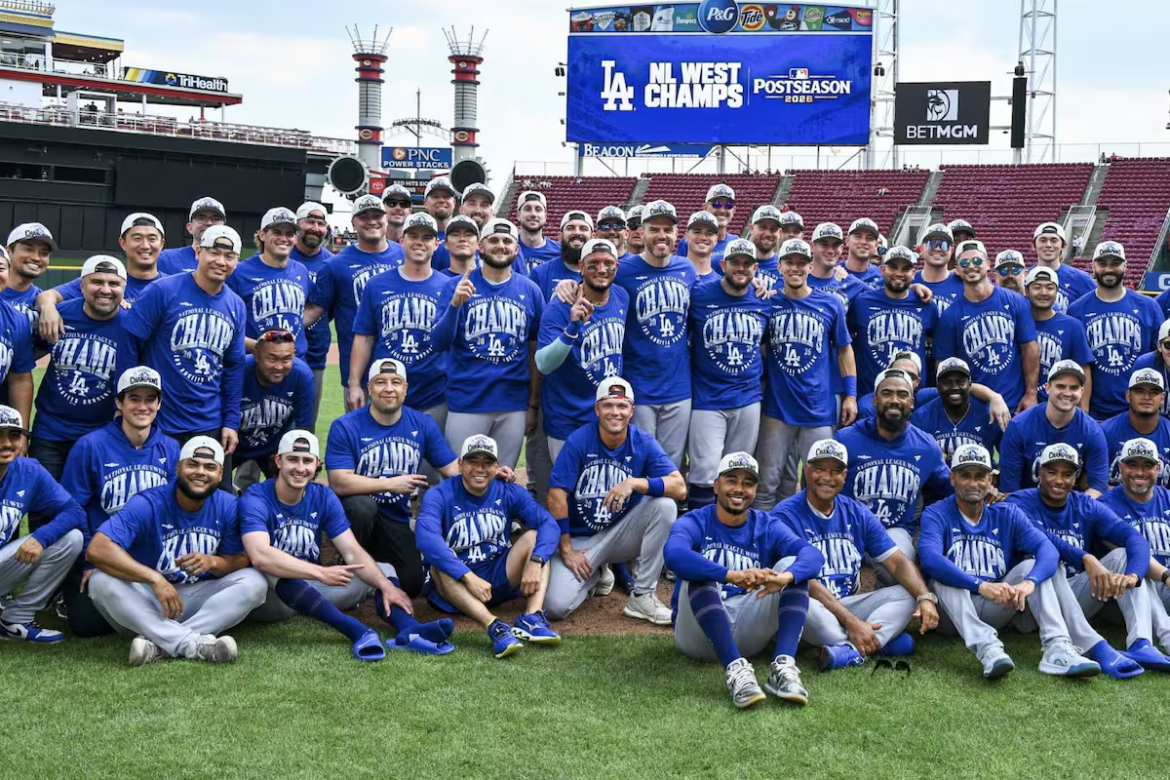 Dodgers convierten el Oeste en su reino: 13 títulos divisionales en 14 años y van tras un histórico tricampeonato