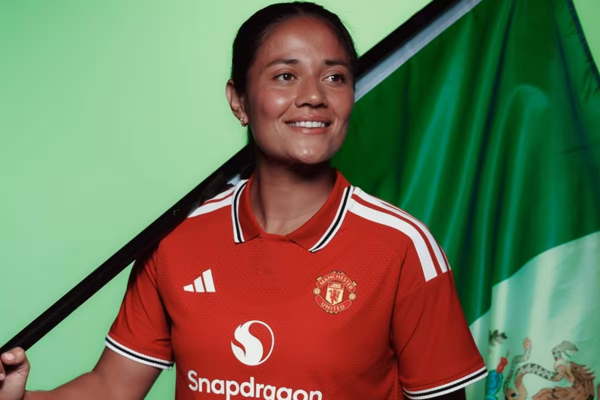 Rebeca Bernal hace historia con el Manchester United