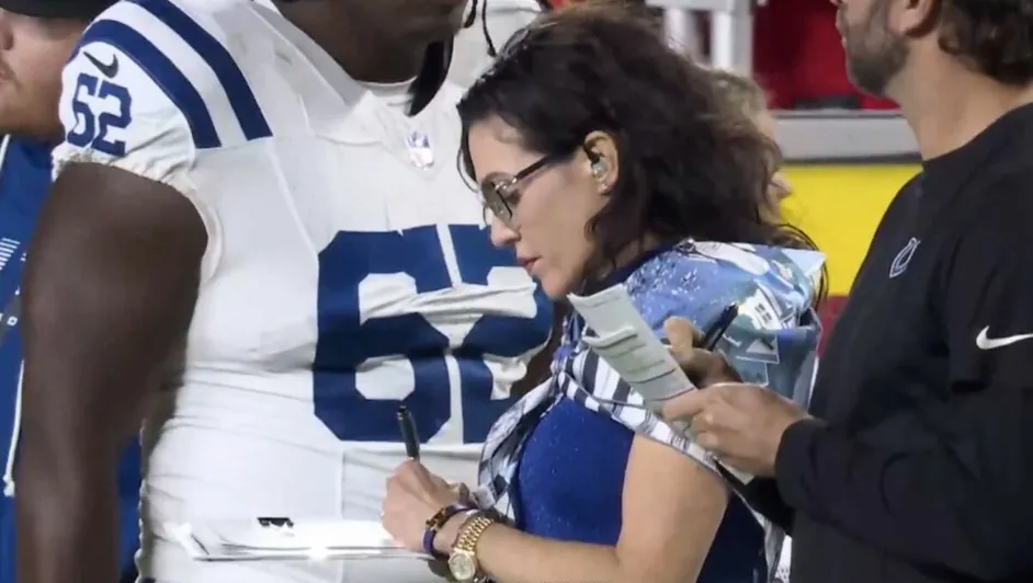 Carlie Irsay-Gordon llama la atención por su particular estilo al frente de los Colts
