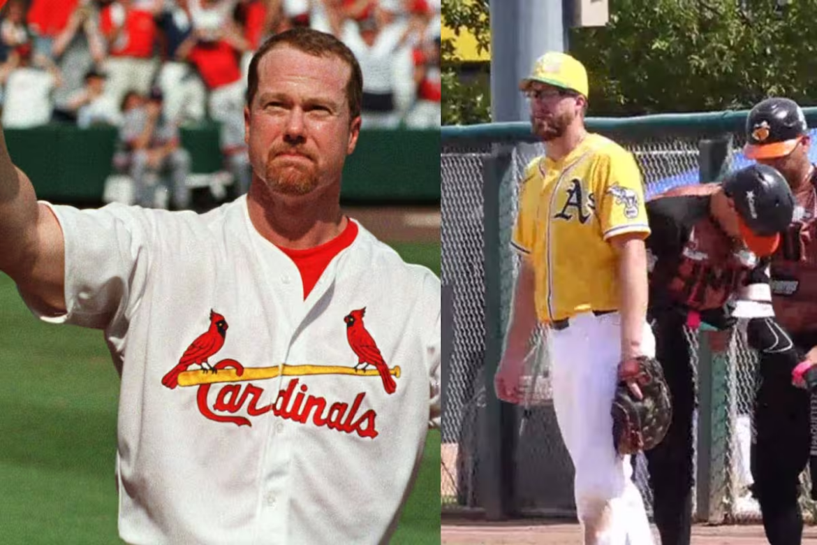 El hijo de Mark McGwire enfrentó a Naranjeros de Hermosillo y produjo carrera para los Athletics