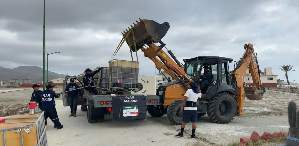 Semar refuerza Plan Marina ante posible impacto del huracán Polo en Baja California y Sonora