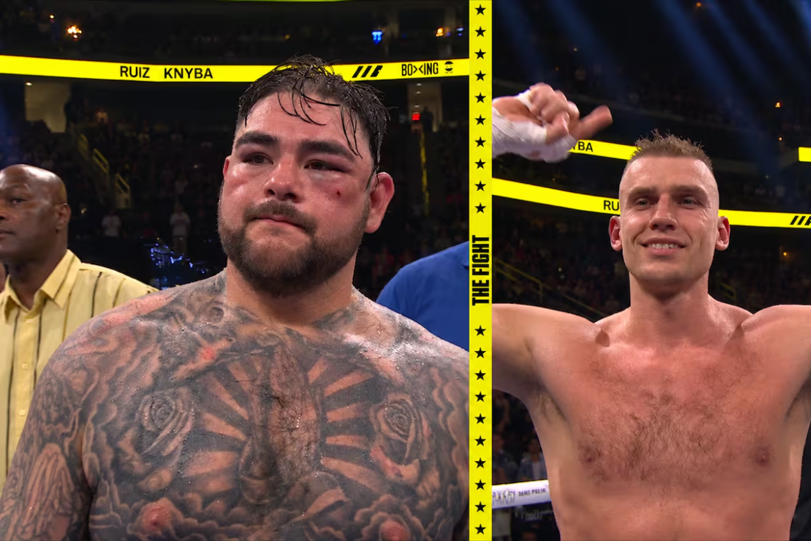 Damian Knyba derrota a Andy Ruiz Jr. en su regreso