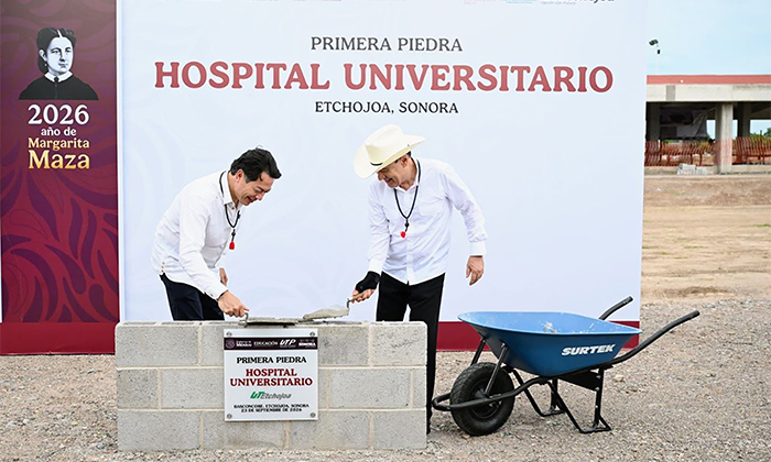 Inicia construcción de Hospital Universitario