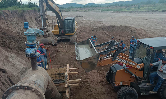 Inicia recuperación gradual de abasto de agua en el norte de Hermosillo