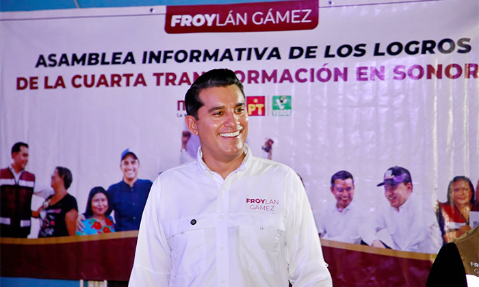 Marca el pueblo rumbo de la transformación; Asegura Froylán Gámez
