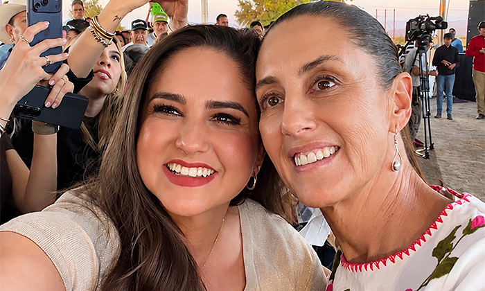 Destaca Celida López logros de Claudia Sheinbaum