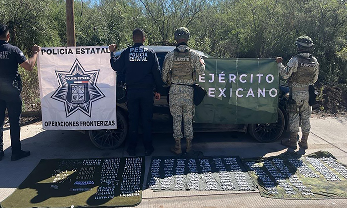 Dan fuerte golpe al narcotráfico al decomisar drogas en Agua Prieta