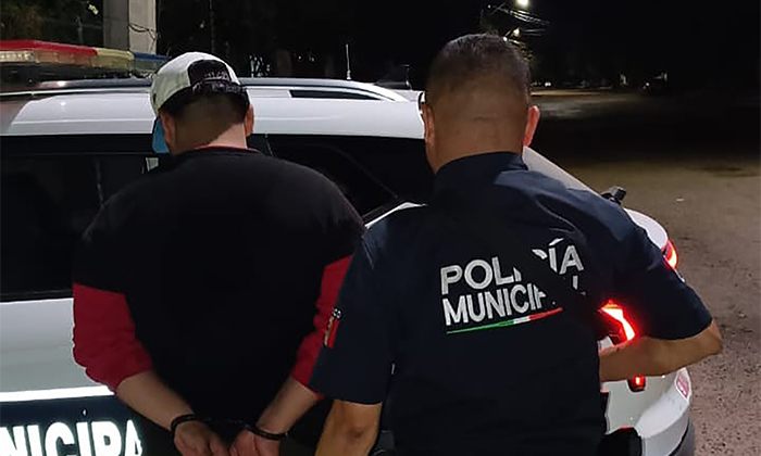 Apresan a hombre por allanamiento en la colonia El Llano