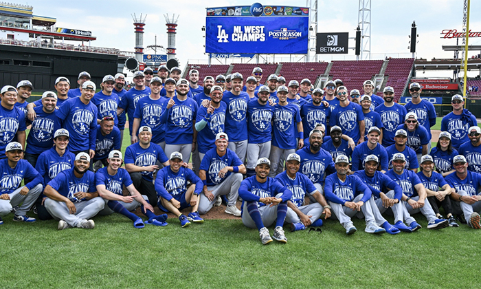 Dodgers asegura título de la División Oeste en la Liga Nacional