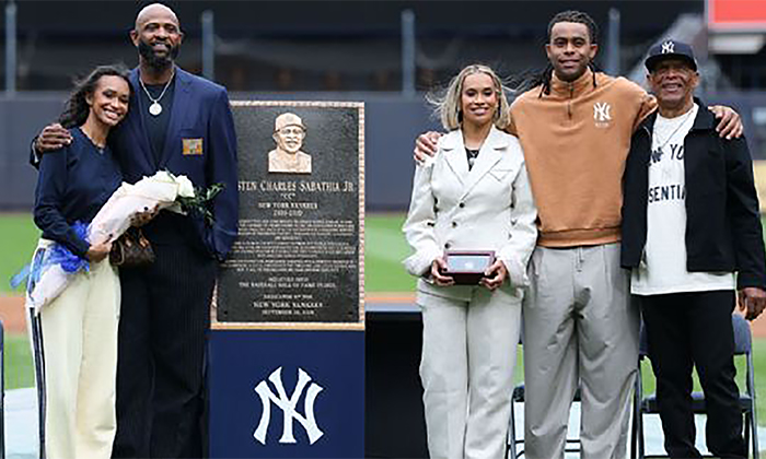 Yanquis retira número de CC Sabathia en emotiva ceremonia