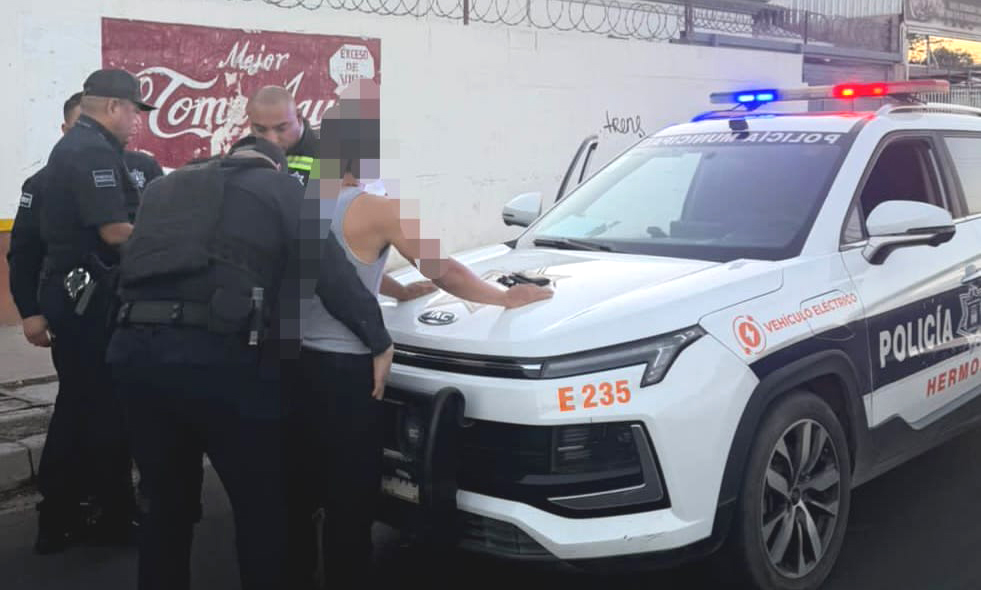 Atrapan a objetivo prioritario armado en la colonia Los Olivos
