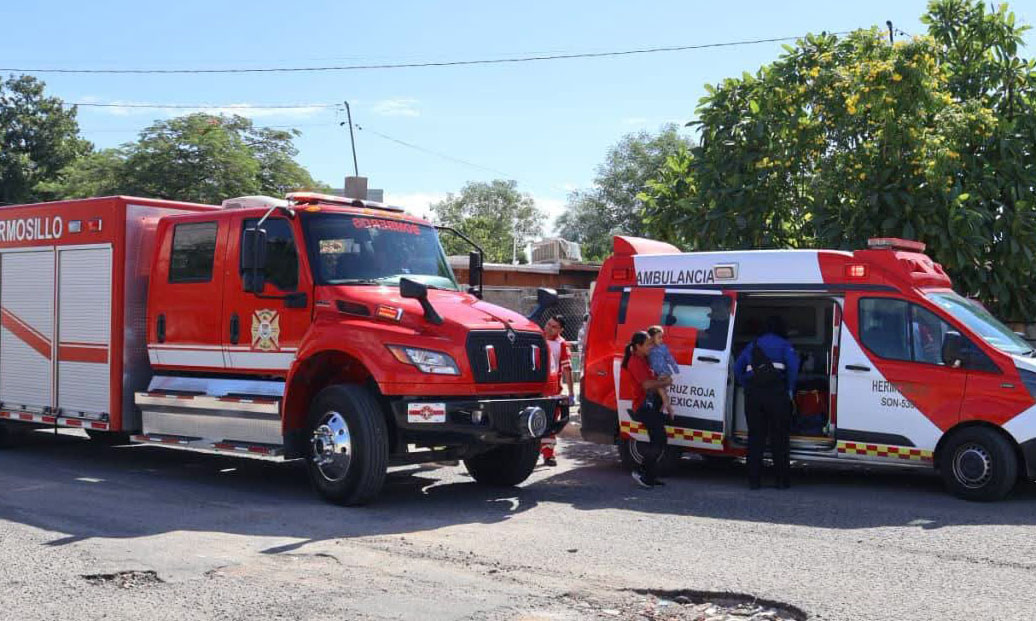 Explotan niño contenedor con gas pimienta en la colonia Unión de Ladrilleros