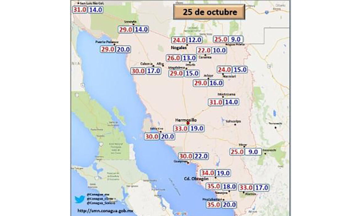 Empieza a refrescar la temperatura por frente frío; podrían registrarse lluvias ligeras