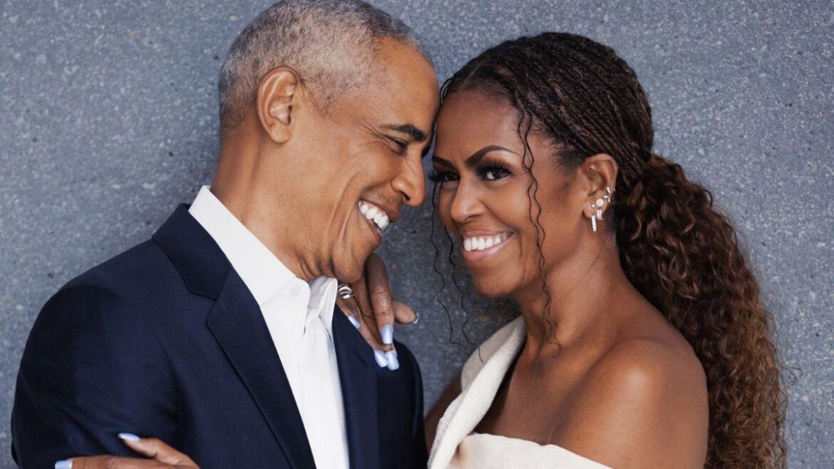 Los Obama celebraron 34 años de matrimonio