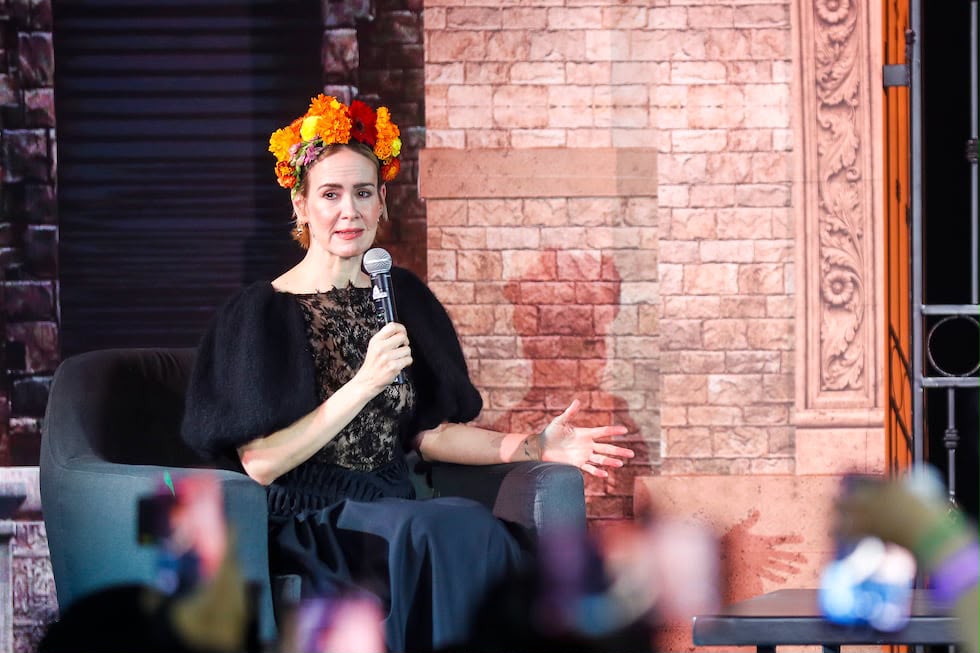 Sarah Paulson prefiere el Día de Muertos