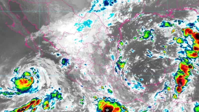 Huracán Rachel se degrada a categoría 1 y se aleja de México
