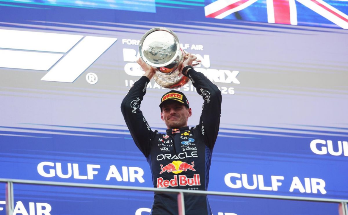 Max Verstappen gana el GP de Baréin; Checo Pérez acaba 19º
