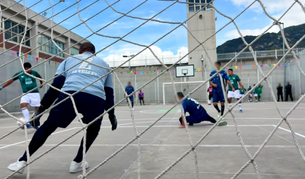 El Tri de Fútbol 7 disputa partido en un penal de la CDMX