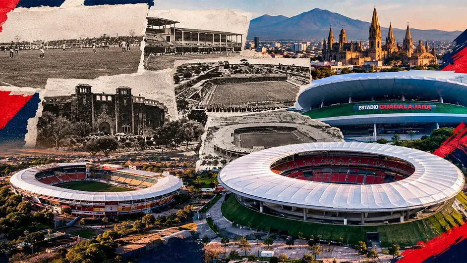 Guadalajara y sus estadios: de los llanos a la modernidad