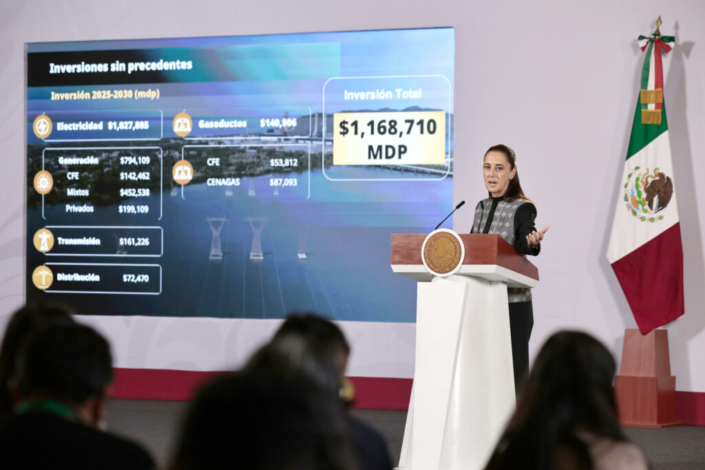 CFE y capital privado impulsarán expansión energética de México con inversión de 1.17 billones de pesos