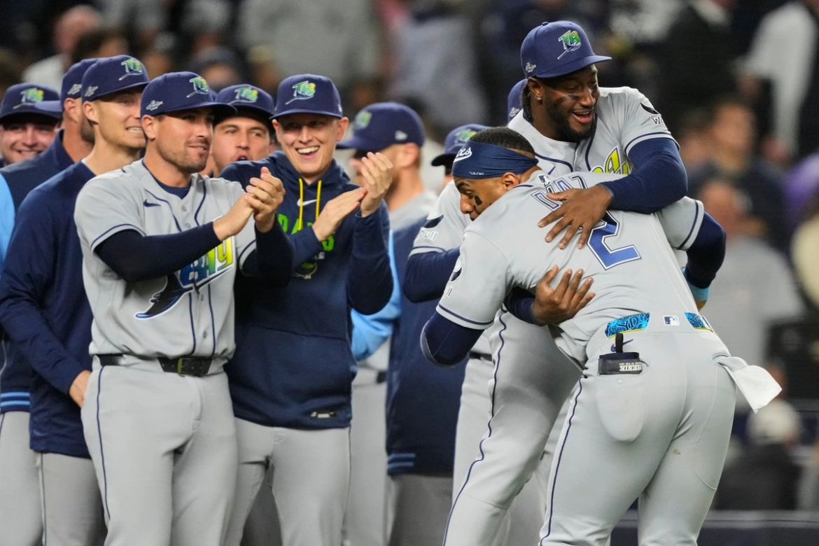 Rays de Tampa Bay avanzan a la Serie de Campeonato tras barrer a Yanquis