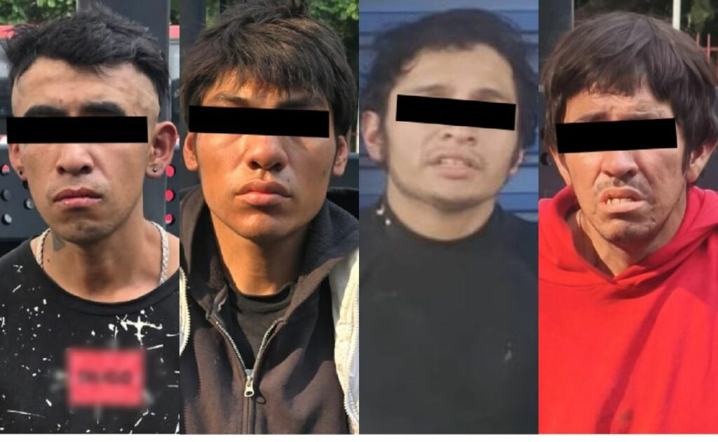 Detienen a cuatro sujetos por asesinato de un hombre; trasladaron el cuerpo en carrito de supermercado