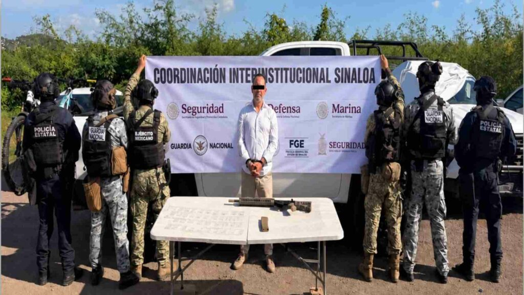 Detienen a “El Wicho”, presunto operador de grupo criminal ligado al Cártel de Sinaloa