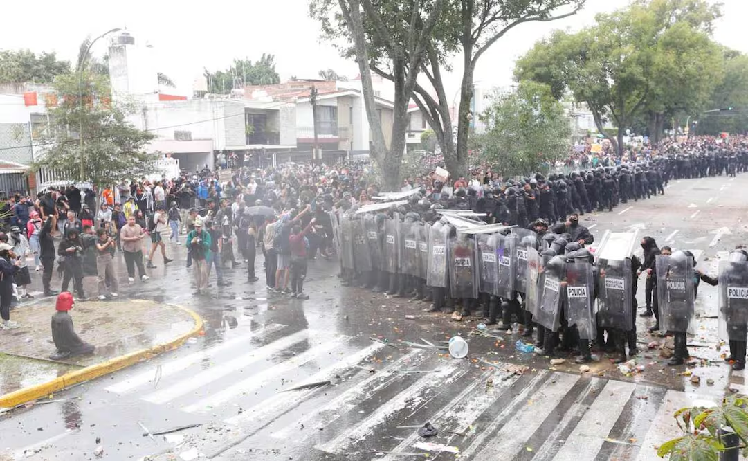ONU pide a México investigar uso excesivo de la fuerza en protesta de Guadalajara