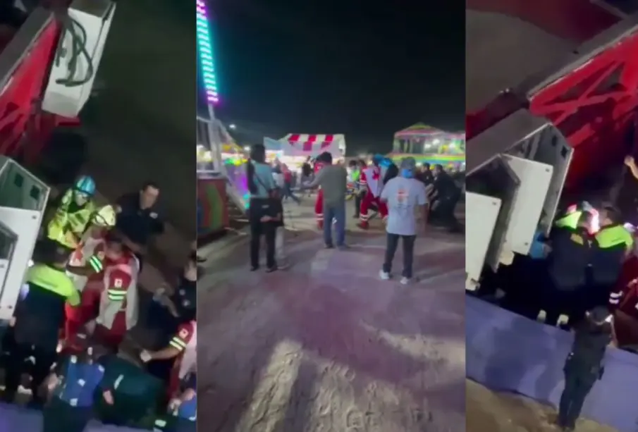 Muere joven tras caer de juego mecánico en Baja California Sur