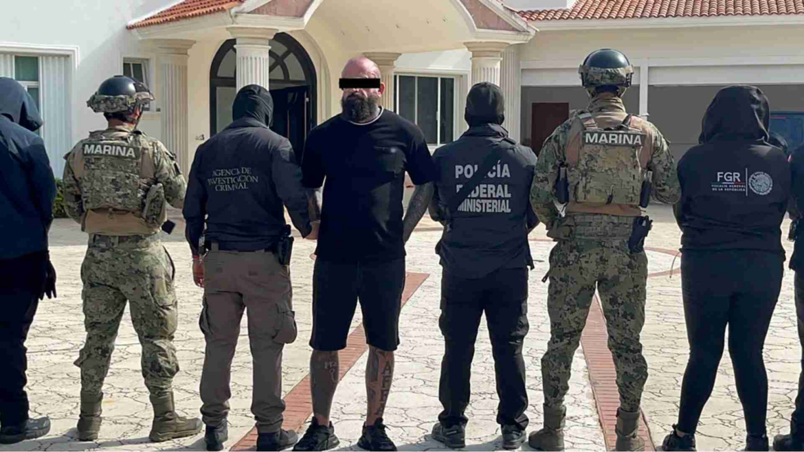 Detienen a Robert Skojo, presunto líder de los Hells Angels, en Cancún