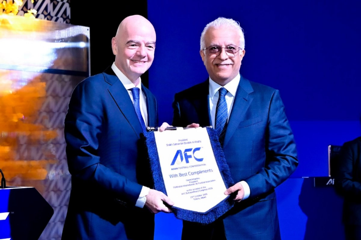 Confederación Asiática respalda a Infantino para otro mandato