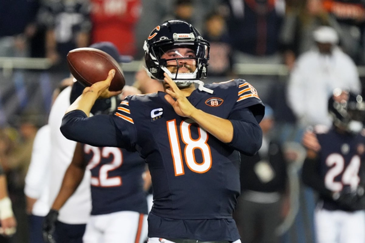 Caleb Williams guía triunfo de Osos sobre Patriotas