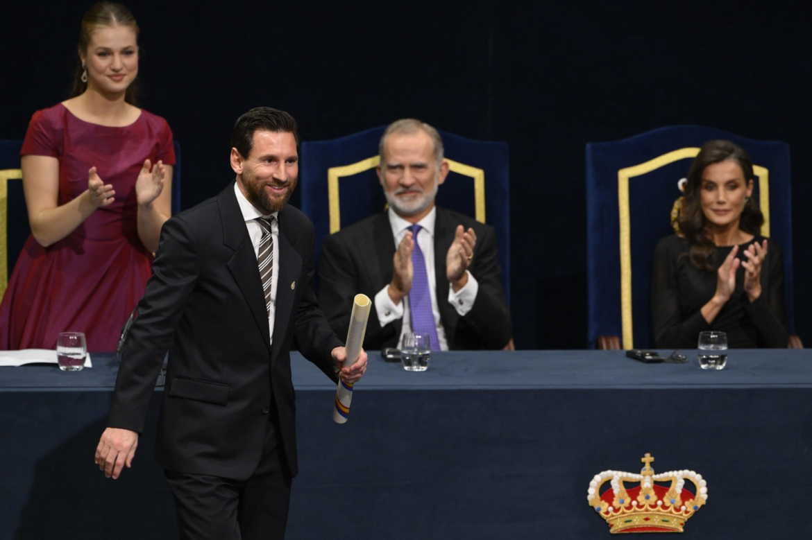 Messi recibe el Premio Princesa de Asturias de los Deportes 2026
