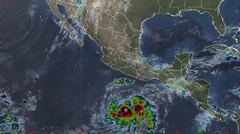Huracán Vance provocará lluvias fuertes en cuatro estados; prevén torbellinos en Chihuahua