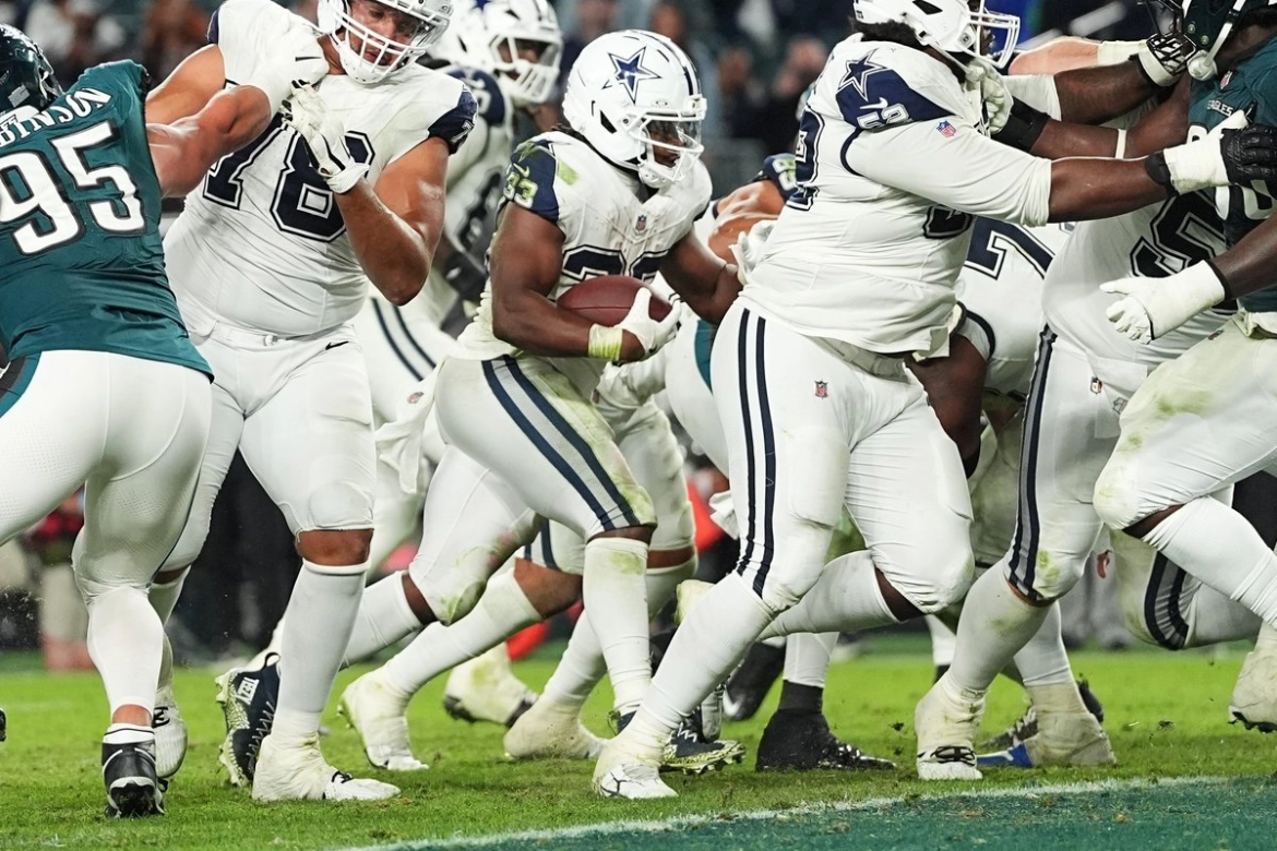 Dallas vence 38-21 a Filadelfia en la NFL