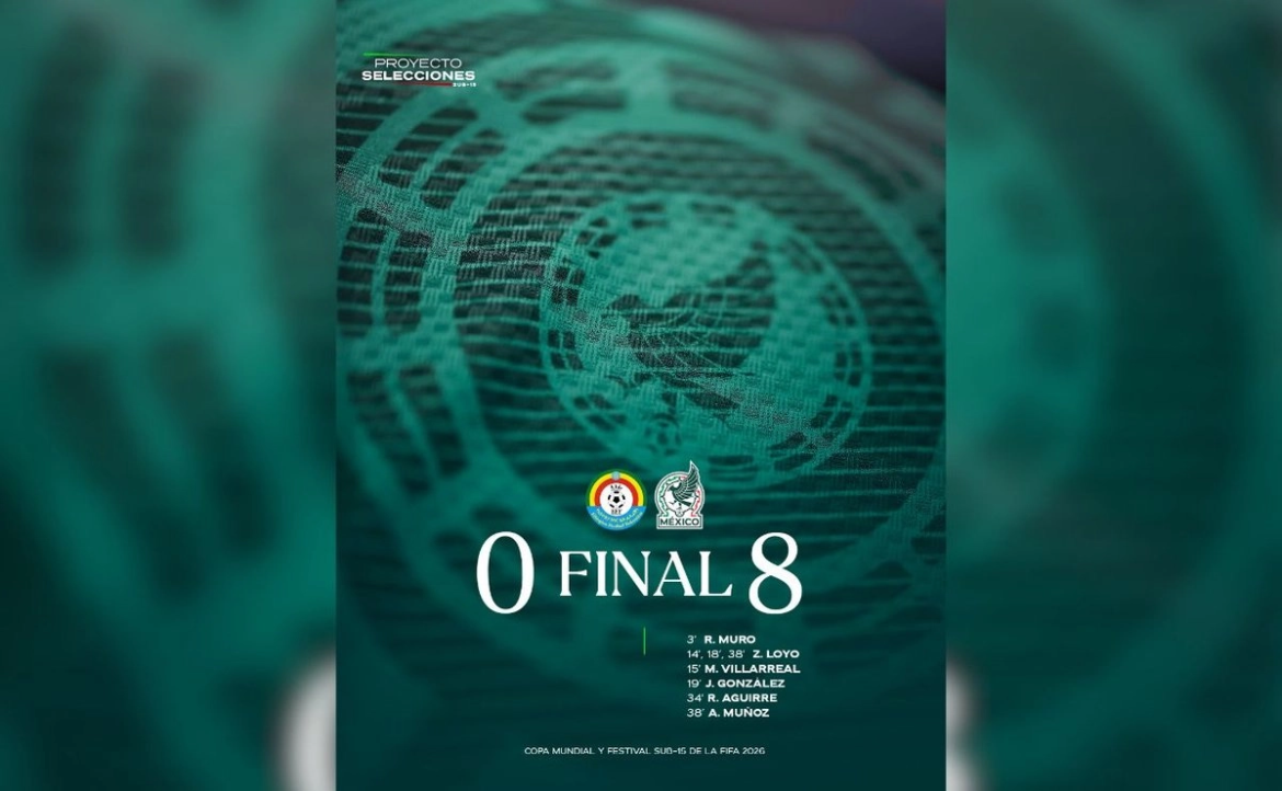 México Sub-15 termina invicto la fase de grupos en Azerbaiyán