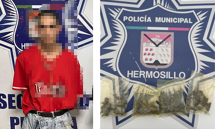 Someten a presunto narcomenudista en la colonia Villa Verde