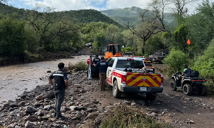 Muere anciano arrastrado por caudal