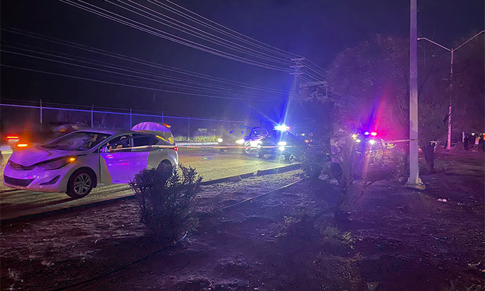 Fallece hombre atropellado por automóvil en la salida a nogales