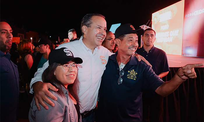 Ciudadanía y gobierno deben construir futuro unidos; Afirma Toño Astiazarán