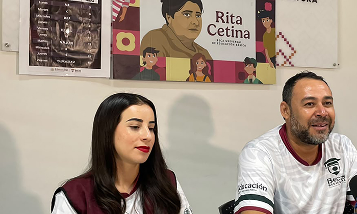 Inicia entrega de beca Rita Cetina en Sonora