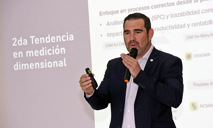 Exponen tendencias globales en manufactura a estudiantes y docentes de ingeniería