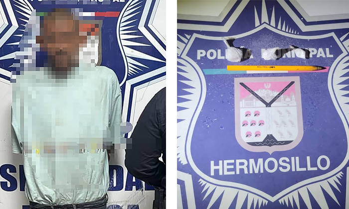 Someten a sujeto que portaba droga sintética en la colonia Tierra Nueva