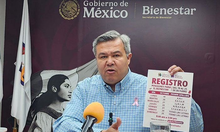 La delegación de la Secretaría de Bienestar inicia registro para programas sociales de Adultos mayores