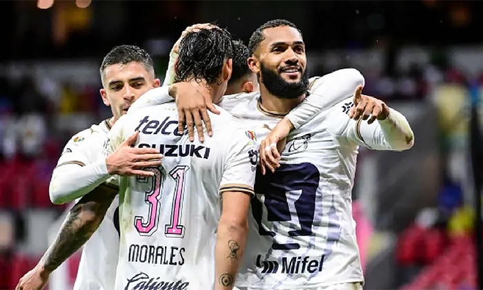Pumas derrota 2-1 a Atlante con doblete de Juninho