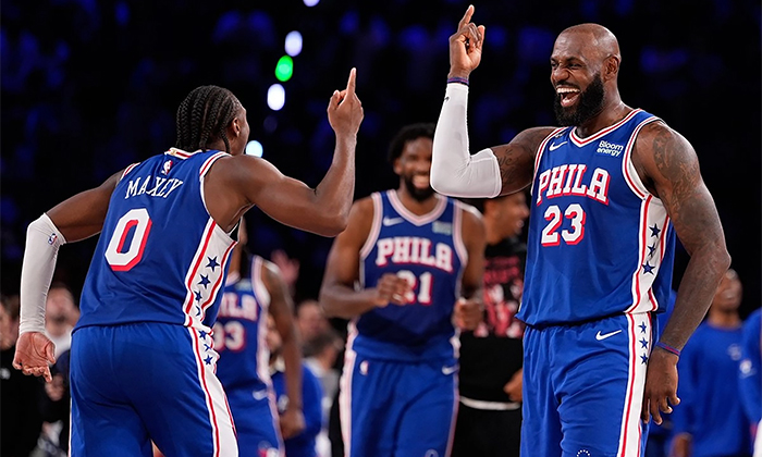 Logra 76ers histórica remontada ante Cav´s con destacada actuación de LeBron James