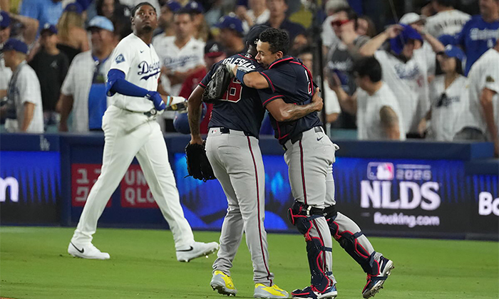 Bravos vence a Dodgers por 3-2; Iguala la Serie Divisional