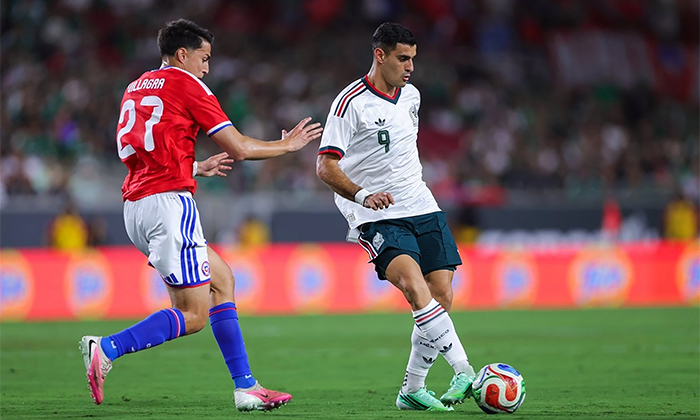 Cae México ante Chile por 2-0