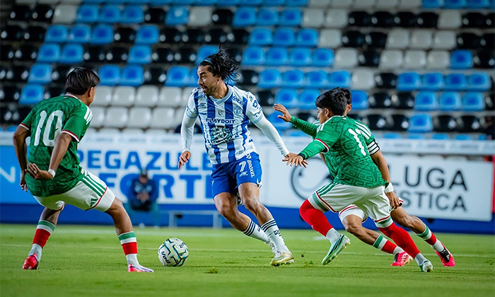 Golea Pachuca a Sub 23 por 4-0 en juego de preparación a Olimpiadas