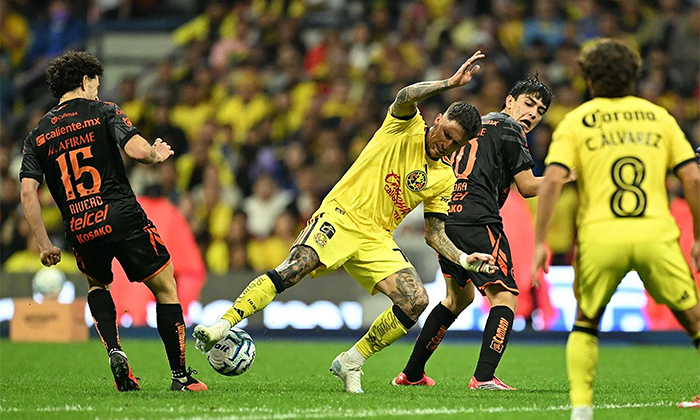 Empata América a un gol con Xolos; Se mantienen Águilas en el liderato